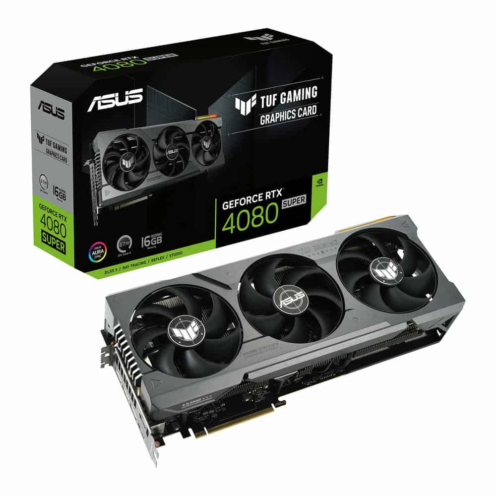 ASUS NVIDIA GeForce RTX 4080 SUPER 16GB TUF Gaming Ada Lovelace Graphics Card